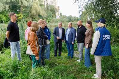 Берег озера Долгое в Лыткарине планируют благоустроить в 2027 году